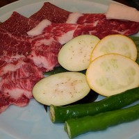馬春楼 北新地総本店 - ○桜焼肉 阿蘇溶岩焼き 厳選盛合せ