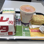 マクドナルド - チキンタレタ、チキンナゲット、チーズバーガー、野菜生活100