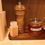 中華そば 髙野 - カウンター