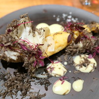 FORNO - 赤崎産穴子のフリット、トリュフとゴボウのピクルス