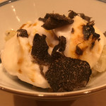 はらまさ - トリュフご飯+河豚白子+追いトリュフ