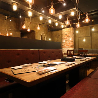 A stylish space that doesn't look like Yakiniku (Grilled meat)!
