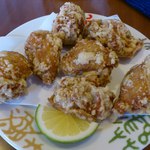 若水飯店 - 唐揚げ定食　６８０円