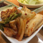 浅漬けキムチが美味しい