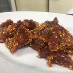 焼肉やっちゃん - 後半のハーフはタレ用です