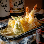 Assorted tempura