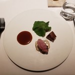 アニエルドール - 仔羊　レンコン　山葵