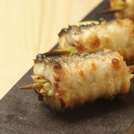 鰻の蒲の穂焼き(塩or魚醤)