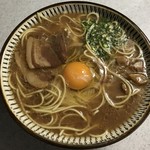 みろくふれあい市場 - 徳島ラーメンに "かなたま" 割り入れました