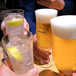 Mikokoroya - レモンサワーと生ビール