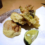 みこころや - ホタテの挟み揚げ