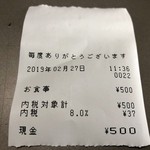 吾助 - お！今日は真っ直ぐ切れてる！が、まだギザギザ。