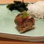 すし貫 - あじの昆布じめ