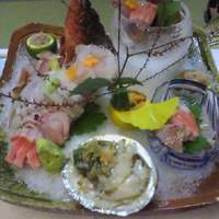 坐漁荘 - 別注で注文した船盛り
