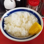 ラーメン福 - ライス小