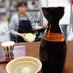 インディ庵 - 熱燗二合。