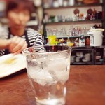 インディ庵 - 芋　水割。