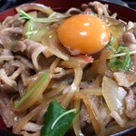 多楽福亭 - 豚丼800円+生卵50円