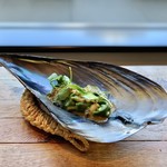 ドノスティア - 蝦夷アワビとリコッタのトルテッリ 8.90d