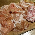 ヴィネリア・タユート - 2019.2 生ハムとサラミの盛り合せ