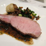 カンテサンス - 群馬芋豚の3時間ロースト　香茸ソース