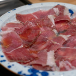 わいん食堂 Chez とし - 2019.2 生ハム プロシュート（1,200円）