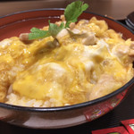 伊藤和四五郎商店 - 名古屋コーチン親子丼@しょうゆ麹唐揚セット