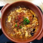 RHINO - 〝マンスリー定食ランチ〟麻婆茄子豆腐