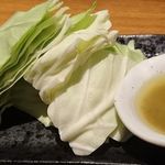 博多水炊きと創作料理えびす - アンチョビキャベツ