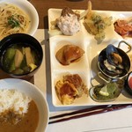 グランカフェ - 私はこんな感じで頂きました。