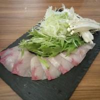 しゃぶしゃぶ・創作料理居酒屋 豚吟 栄店 - 鰤しゃぶしゃぶ