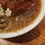 にかいや - スープ（アブラ多め）