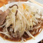 にかいや - ＜参考＞ラーメン＋ヤサイヤクミ