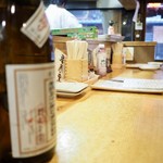 風林火山 - カウンター席いいですね