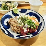 風林火山 - 馬肉と納豆のネバネバ