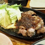 風林火山 - ラムステーキ。旨い旨い