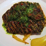 ビストロ ダイア - オーストラリア産牛肉のステーキ パセリニンニクソース