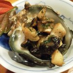 隠れ家Dinning　味杜 - 大きめサザエのガーリックバター