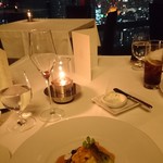 Fish Bank TOKYO - 白身魚のポワレ 越前がにのグラタン仕立て
      東京タワーも一緒に撮れました(^-^)v