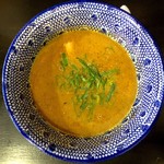 煮干らー麺シロクロ - 限定麺『特製煮干つけ麺』つけ汁