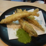 割烹くずし 徳多和良 - 11.11.08 公魚天ぷら