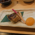 割烹くずし 徳多和良 - 11.11.08 えぼ鯛酒盗焼　激しく美味ぇぇぇ～～～！