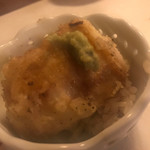 うを徳 - 虎河豚の白子天ぷら