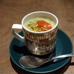 102730804 - 豆乳茶碗蒸風スープ
