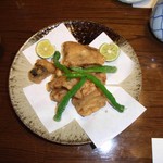割烹 奈可越 - ふく唐揚げ 2009.12