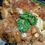 花まる弁当 - 油淋鶏～ほぼ一塊に接近♪