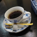 Bansuitei Ikoisou - 食後は淹れたてコーヒーで。