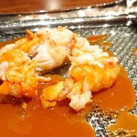 鉄板焼 逢坂 - 伊勢海老の鉄板焼き