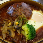 Resutoran Kureru - 煮込みハンバーグセット　1180円