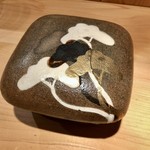 器楽亭 - のど黒の蒸し寿司